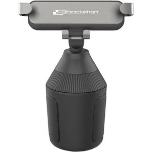 Bracketron - BT1-992-2 AutoGrip Cup Holder Mount for Most Cell Phones - Black